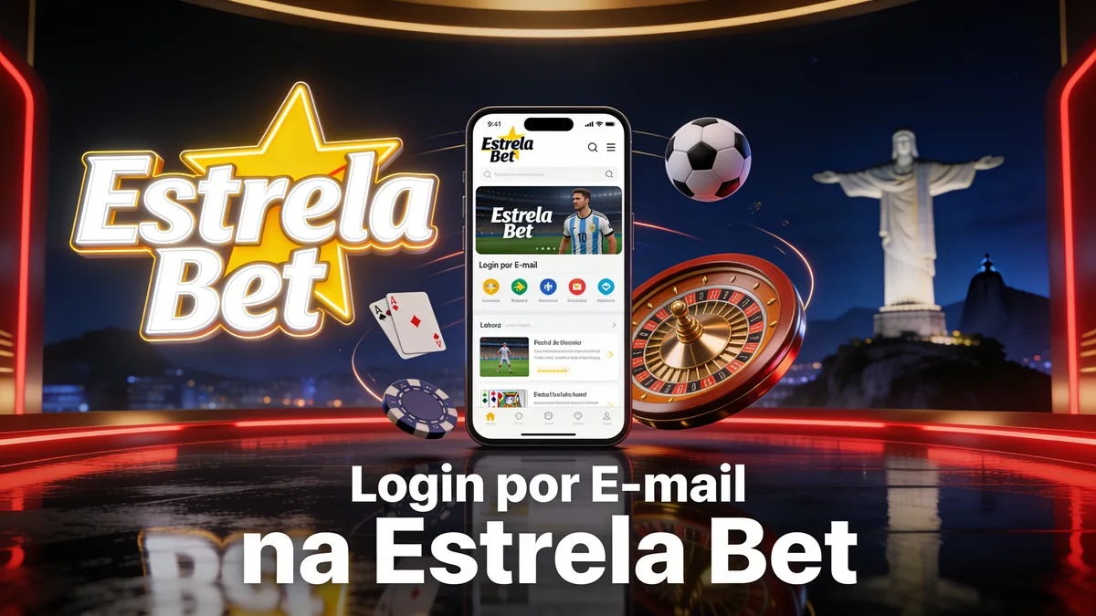 Login por E-mail na Estrela Bet para jogadores no Brasil